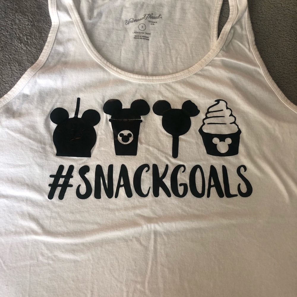 Snack goals Disney tank